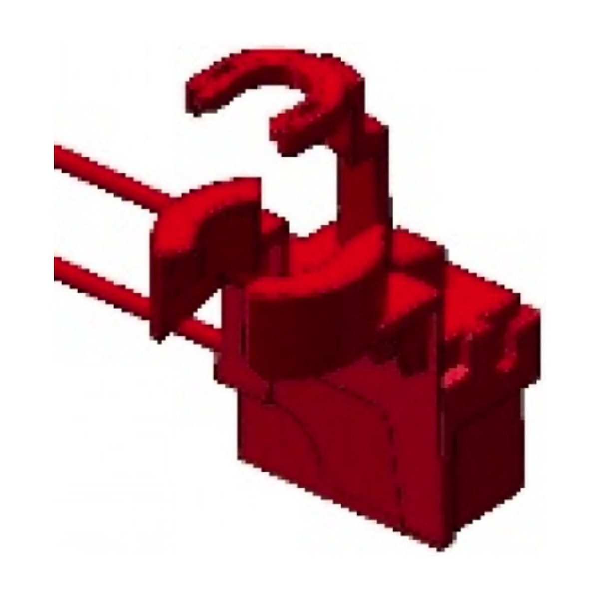 0050117 genuine ignition microswitch daisy chain for Euro and Omega gas cooktops, view 2 view 2