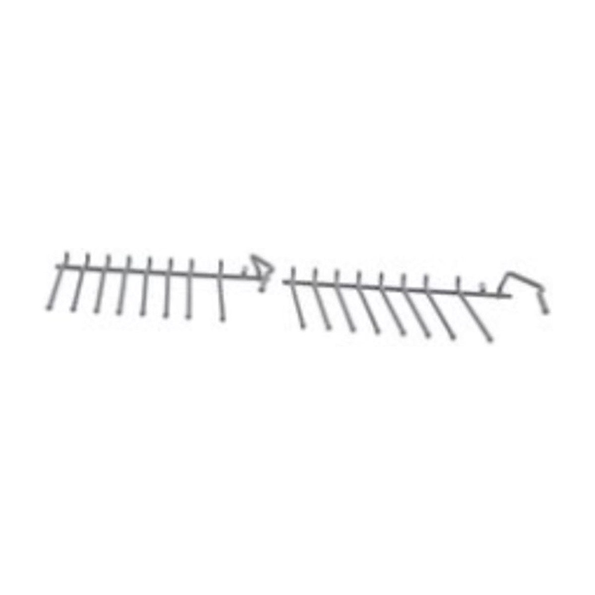 00645102 genuine Bosch dishwasher lower rack right hand flip tines pair 00645102