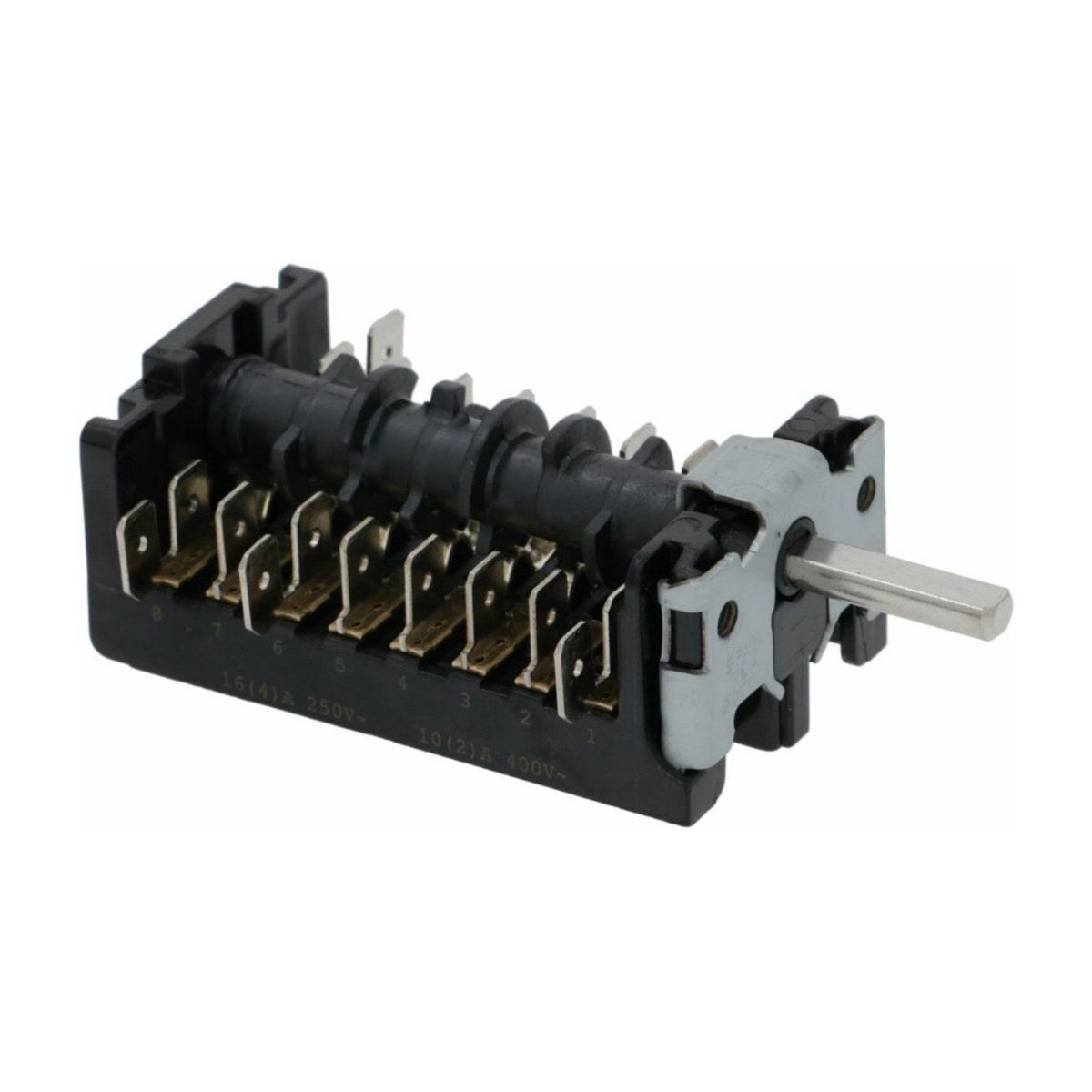 03010890 genuine 10 function oven selector switch for Baumatic, Lofra and Damani ovens, view 3 view 3