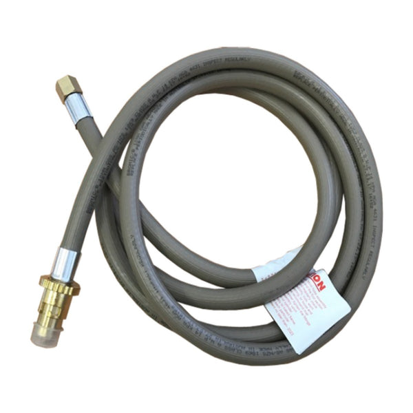 10HZB3000 genuine Bromic 3m gas heater hose, 3/8 inch fitting to bayonet