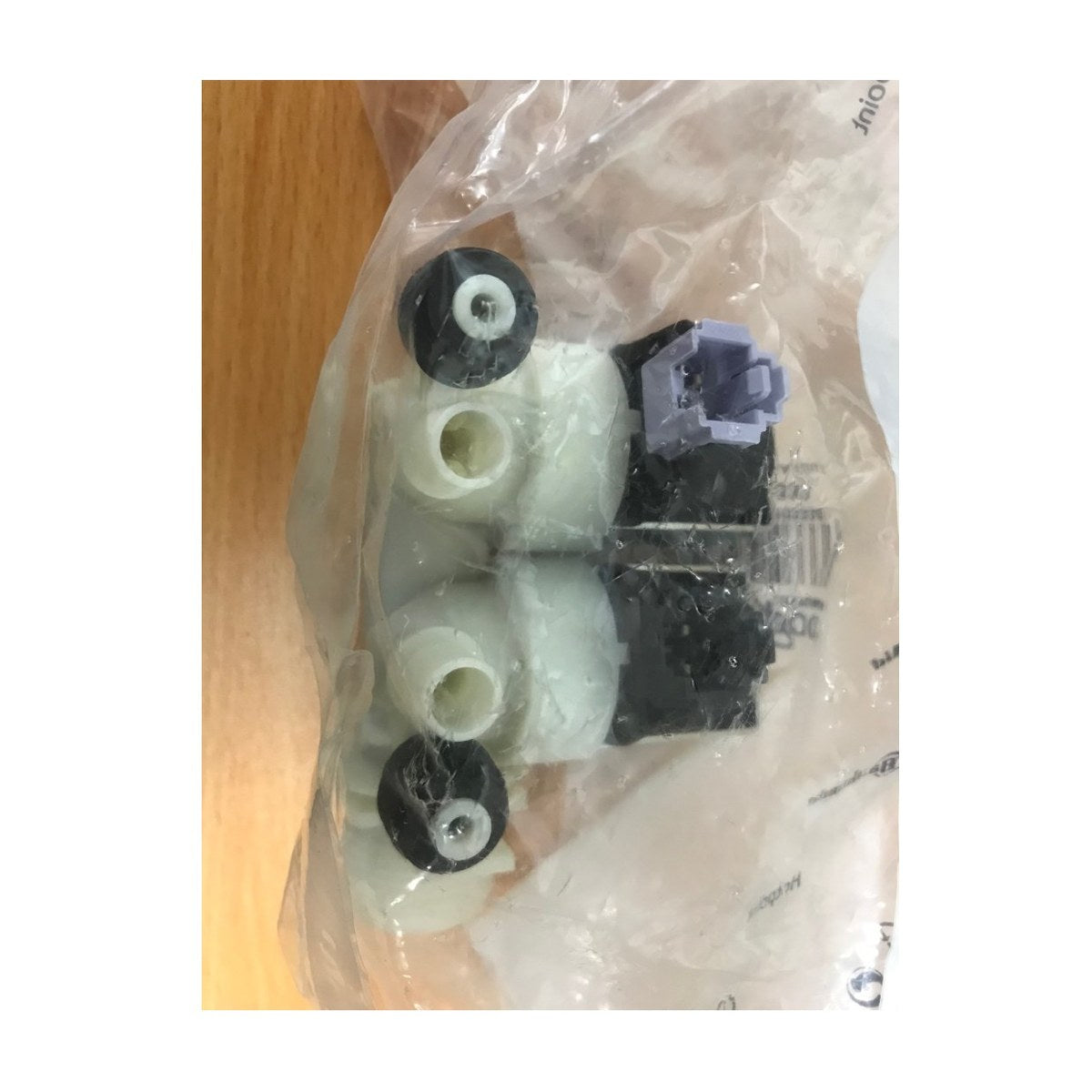 110333 genuine Ariston 2 way water inlet valve for washing machines, view 2 view 2