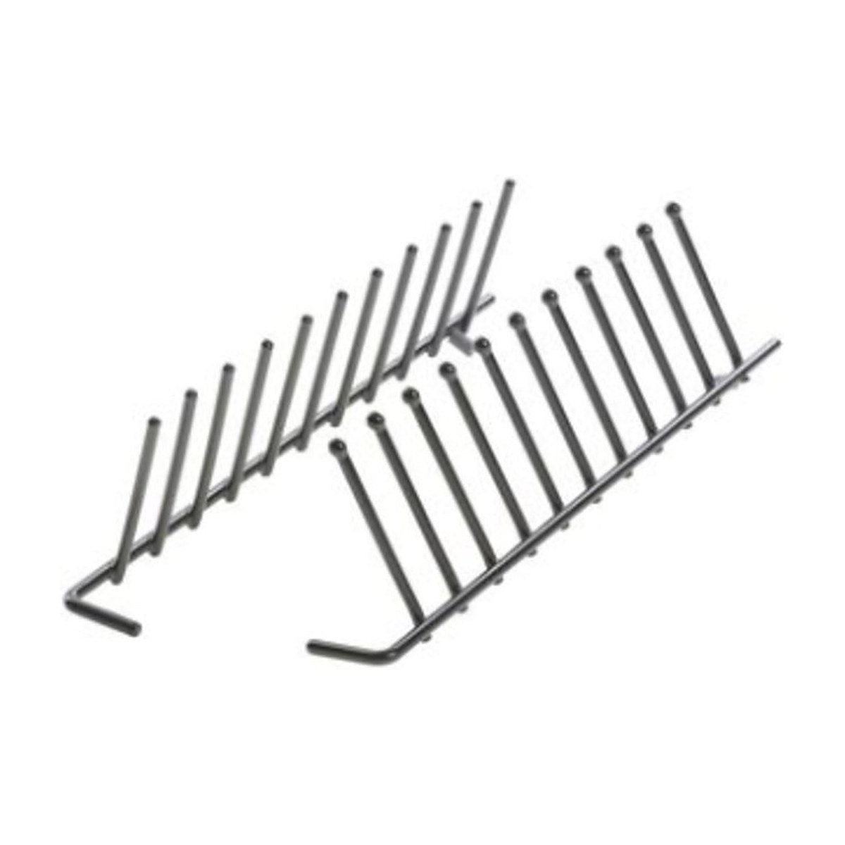 12004140 genuine Bosch dishwasher upper rack front left flip tines, view 3 view 3