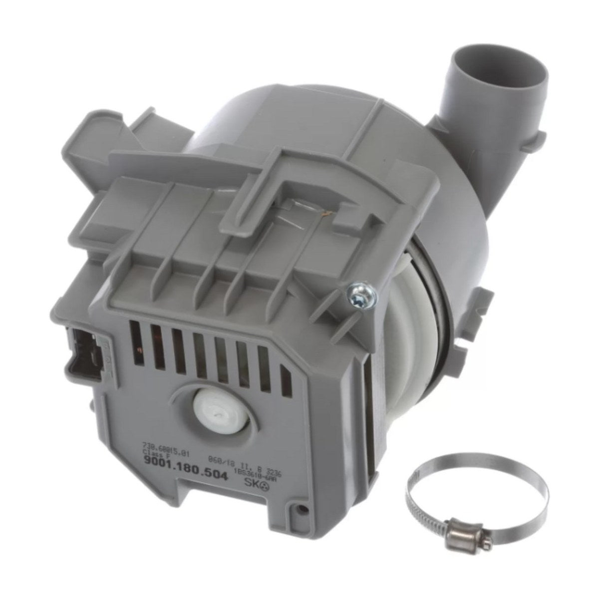 12014980 genuine heat pump for Bosch and Siemens dishwashers, view 2 view 2