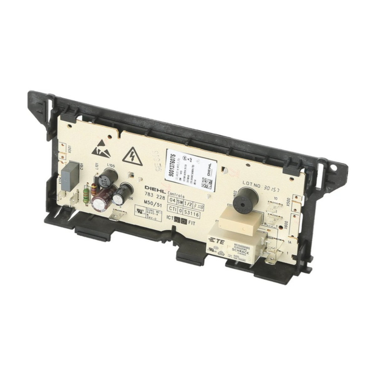 12024494 genuine Bosch oven digital clock timer, view 2 view 2