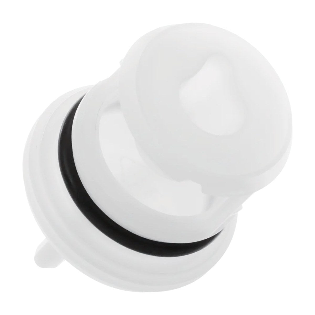12032308 genuine Bosch washing machine drain pump filter cap, view 2 view 2