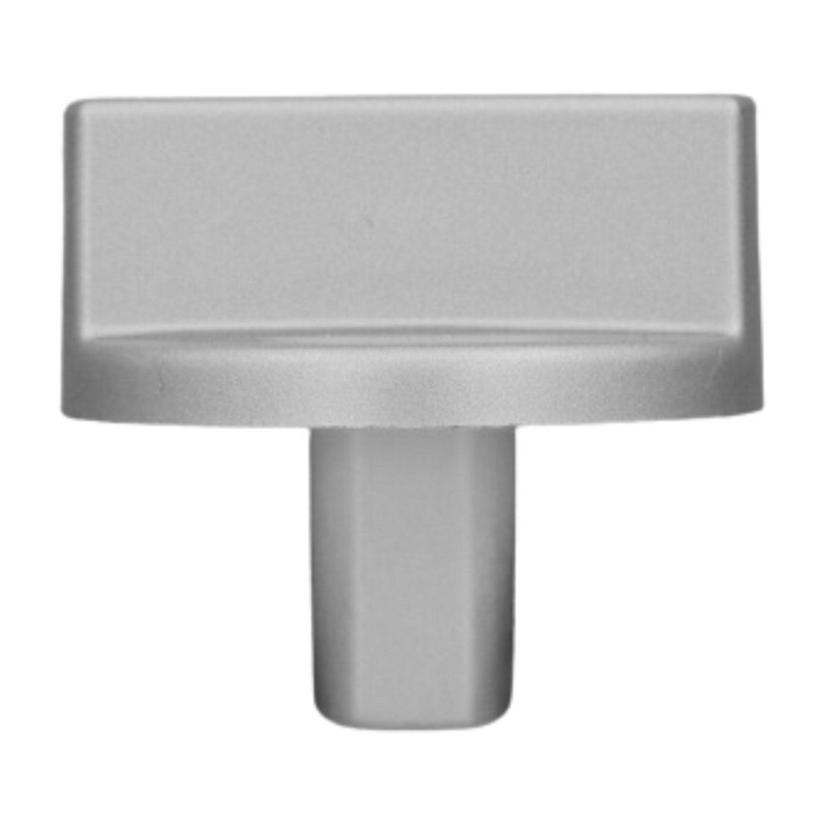 12171100000511 genuine silver oven control knob for Euro and Elfa ovens, view 2 view 2