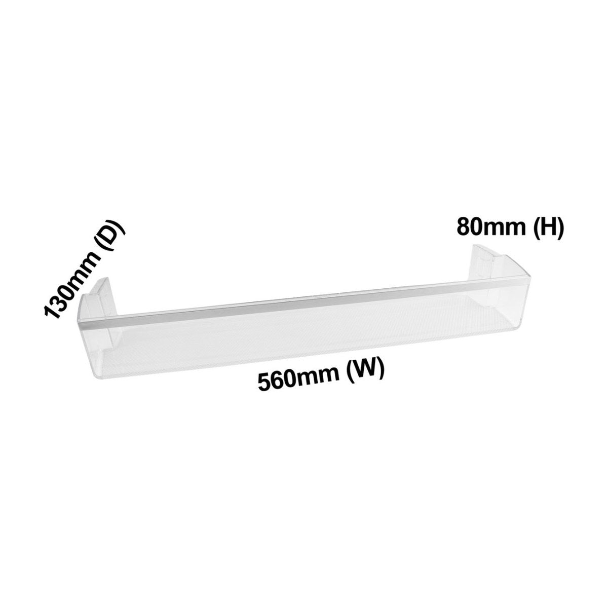140008047080 genuine Westinghouse Electrolux fridge middle door shelf bin, view 3 view 3