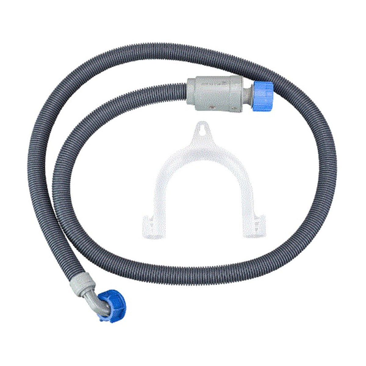 140020904243 genuine double wall hot and cold inlet hose for AEG washing machines, view 2 view 2