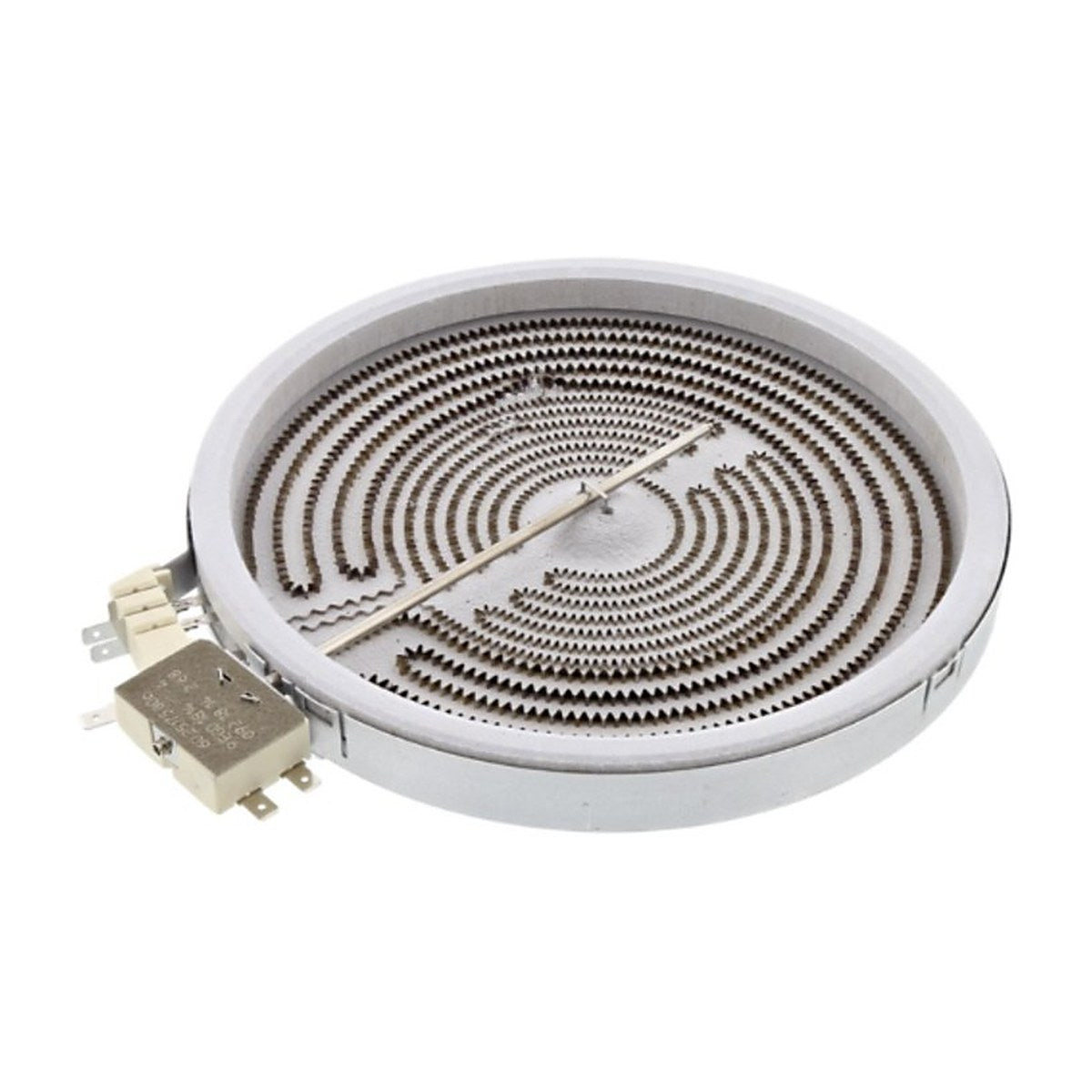 140057321014 genuine dual zone radiant element 2200W for Electrolux and Westinghouse ceramic cooktops, view 2 view 2