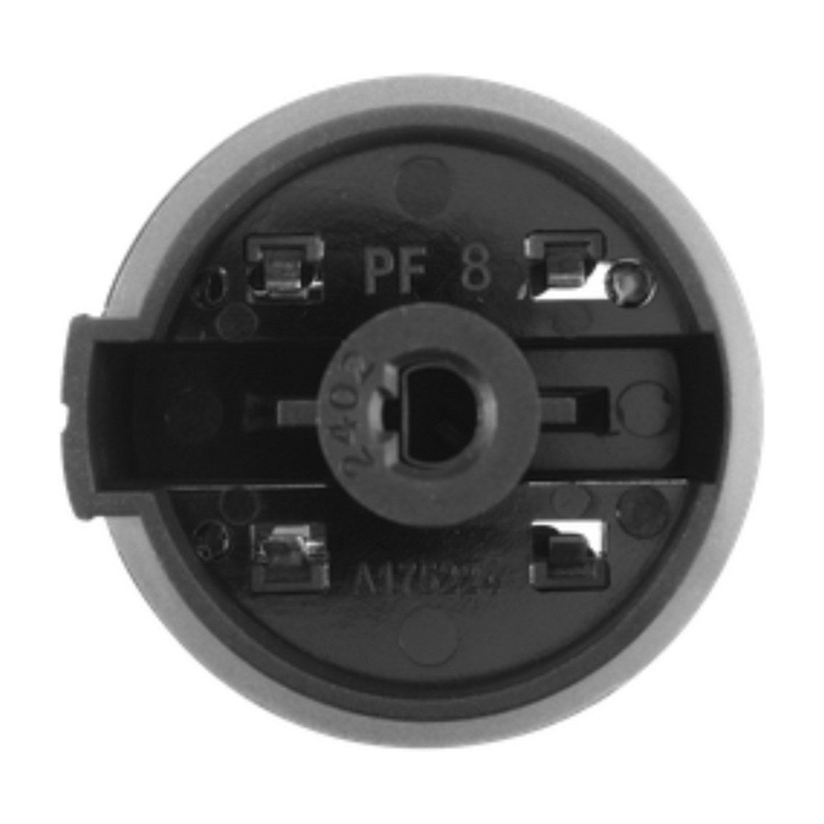 140175222029 genuine stainless steel gas cooktop knob for Westinghouse WHG cooktops, view 2 view 2
