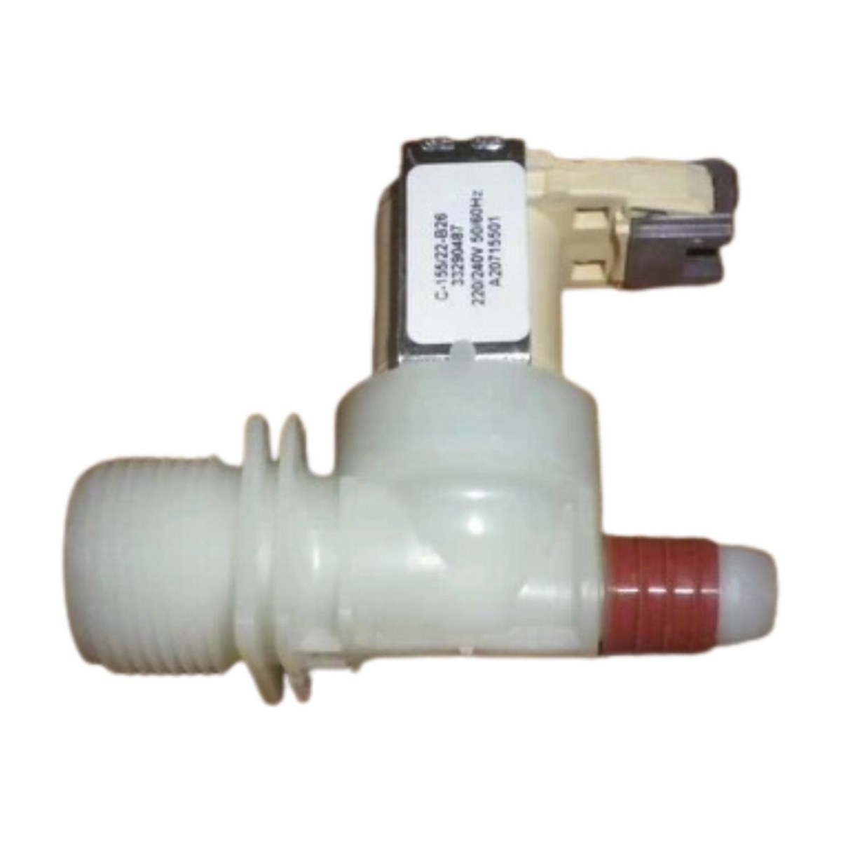 140207155015 genuine Westinghouse washing machine single hot inlet valve, view 2 view 2