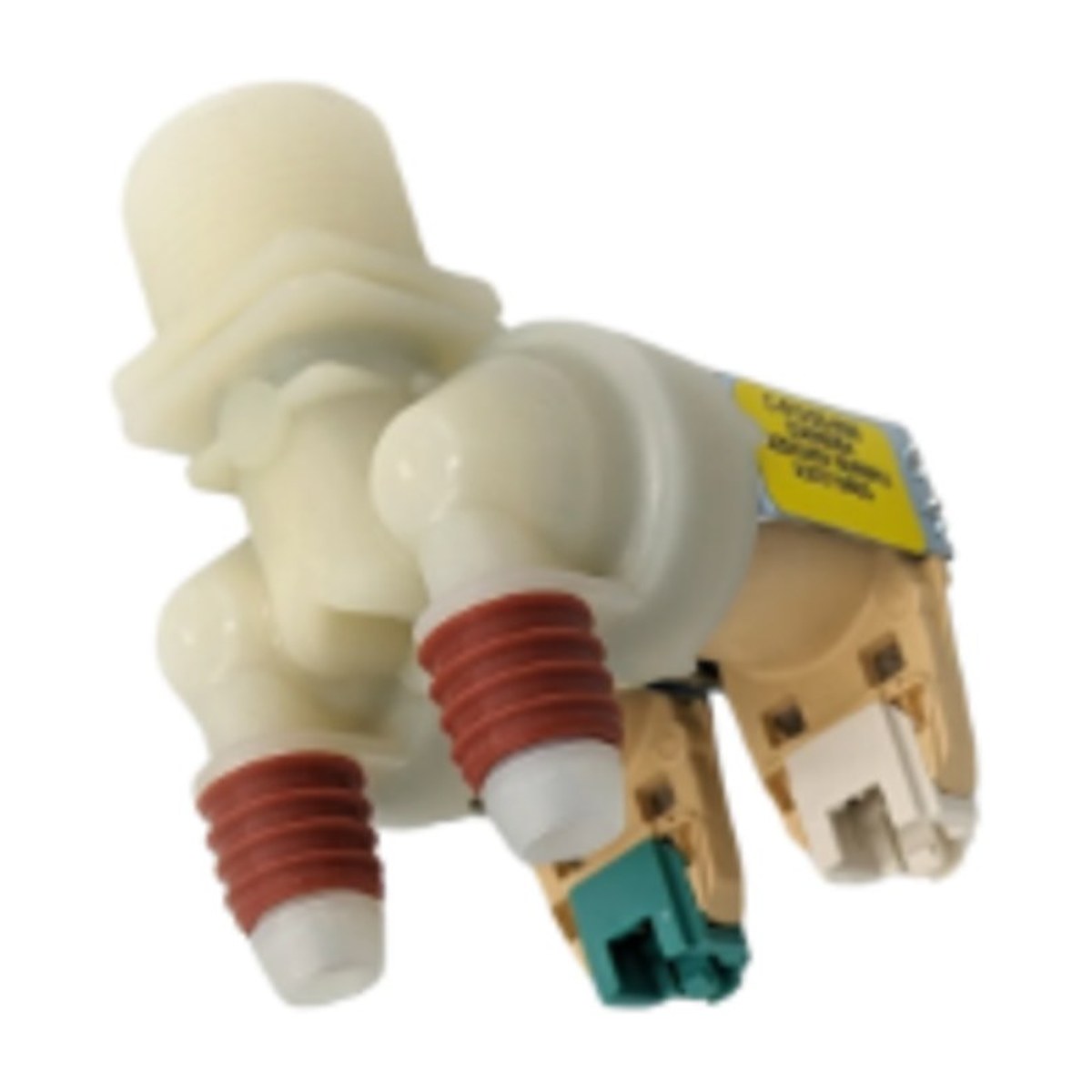 140207156039 genuine dual cold inlet valve for Westinghouse WWT top load washing machines, view 2 view 2