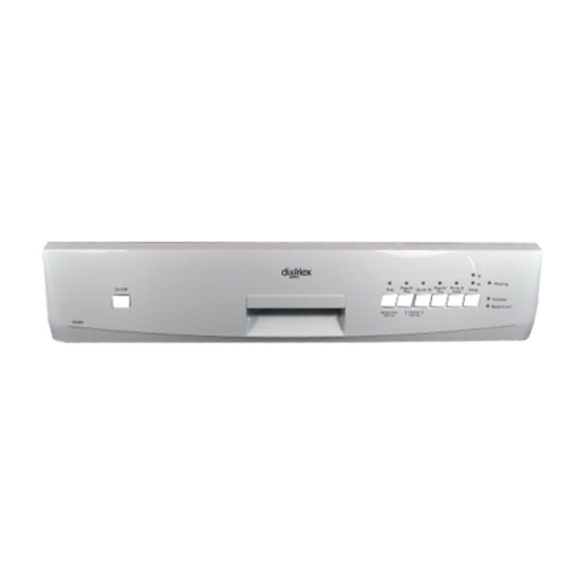 1560723015 genuine white dishwasher control panel for Dishlex and Electrolux dishwashers, view 3 view 3