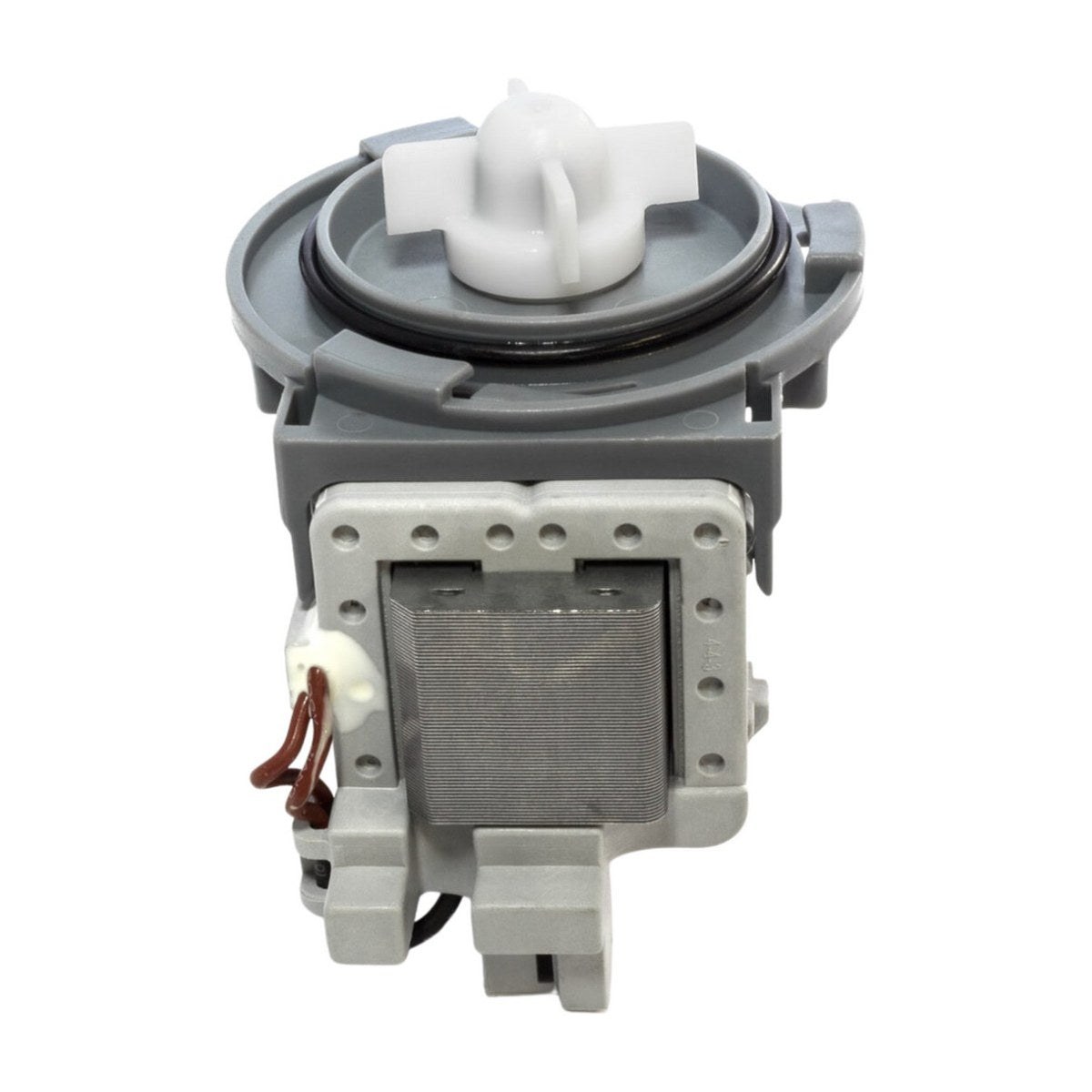 1748200100 genuine Beko dishwasher drain pump, view 2 view 2