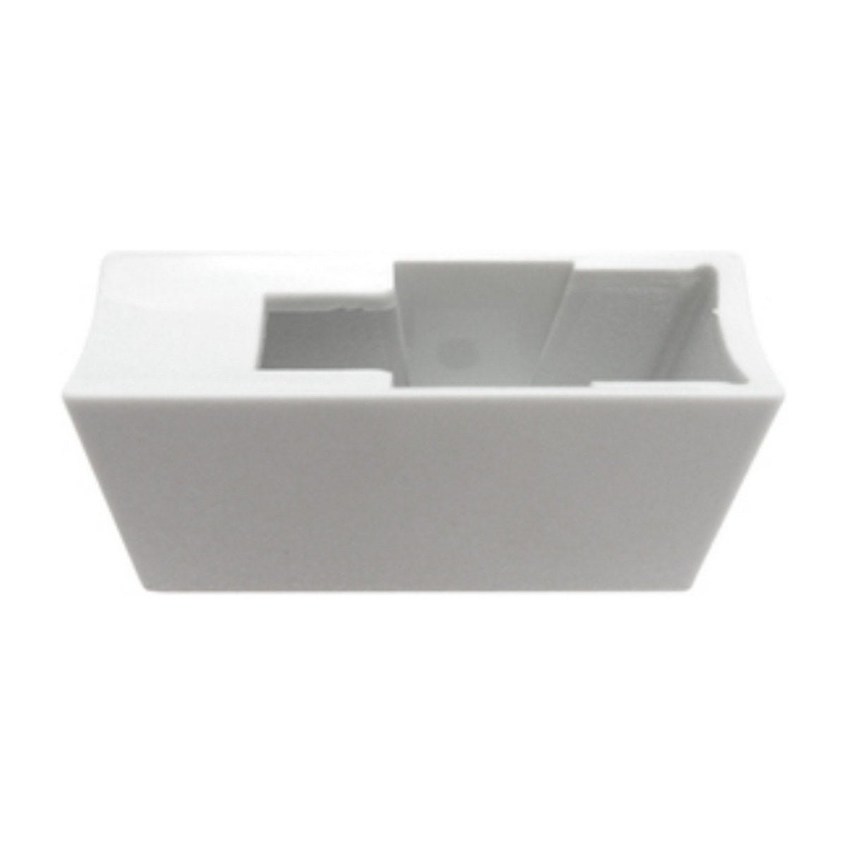 1760008559 genuine white handle pedestal for Westinghouse fridge doors, view 2 view 2