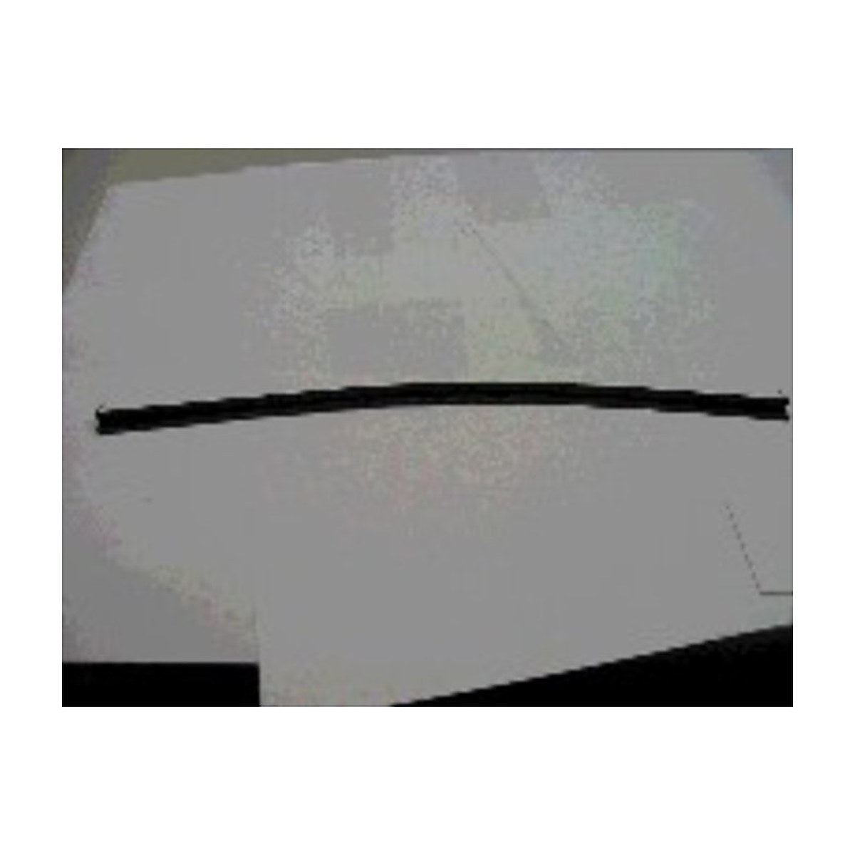 1760014654 genuine Chef lower oven door seal 410mm with 2 clips, view 2 view 2