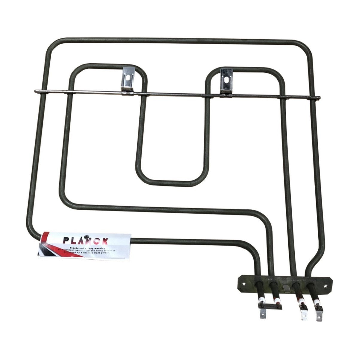 262900098 generic dual grill element 1100W/1000W to suit Beko, Euromaid and Baumatic ovens, view 2 view 2