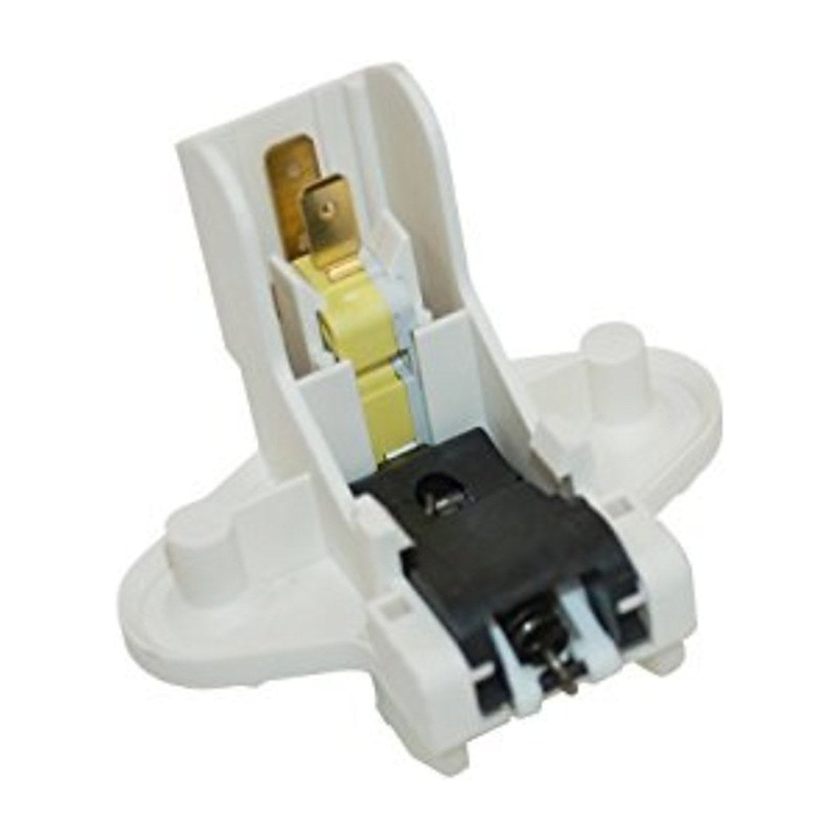 4055283925 genuine dishwasher door latch assembly with bridging plug for Dishlex, Electrolux, Westinghouse, view 3 view 3