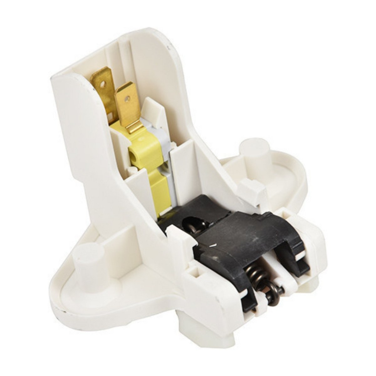 4055283925 genuine dishwasher door latch assembly with bridging plug for Dishlex, Electrolux, Westinghouse