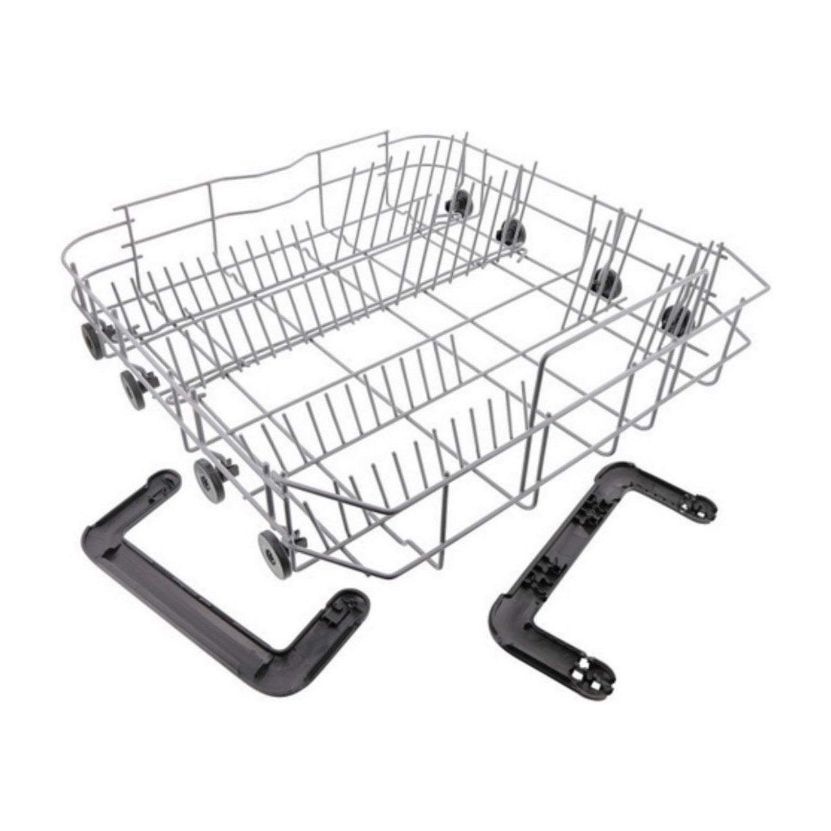 4055385498 genuine Westinghouse dishwasher lower basket assembly, view 2 view 2