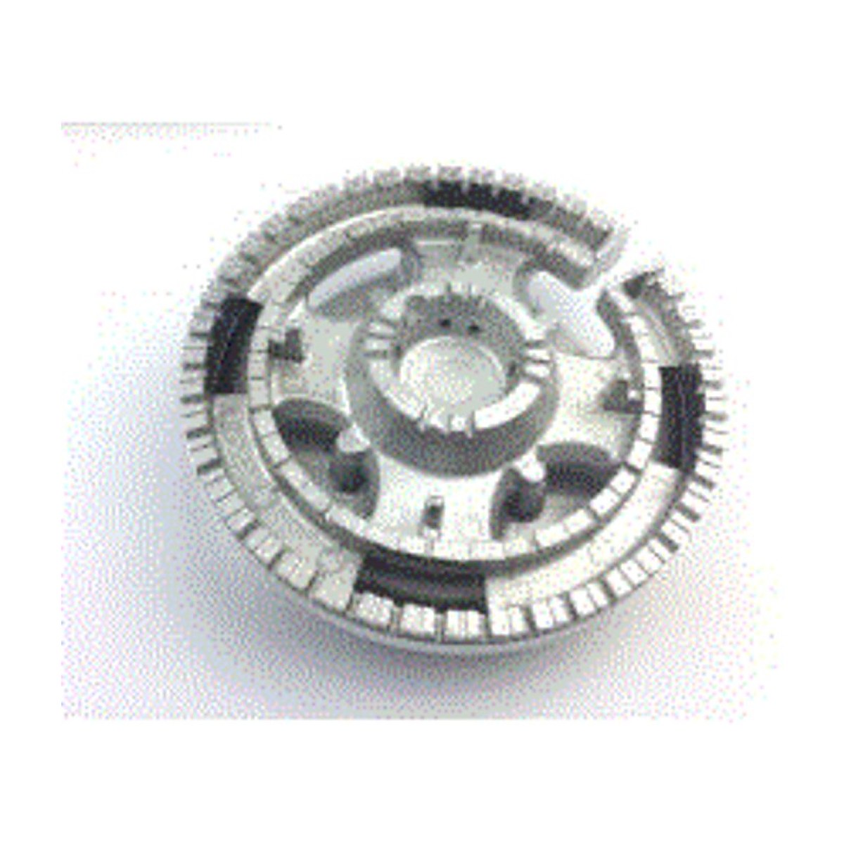 4055538914 genuine triple crown wok burner assembly for Westinghouse and Electrolux gas cooktops, view 2 view 2