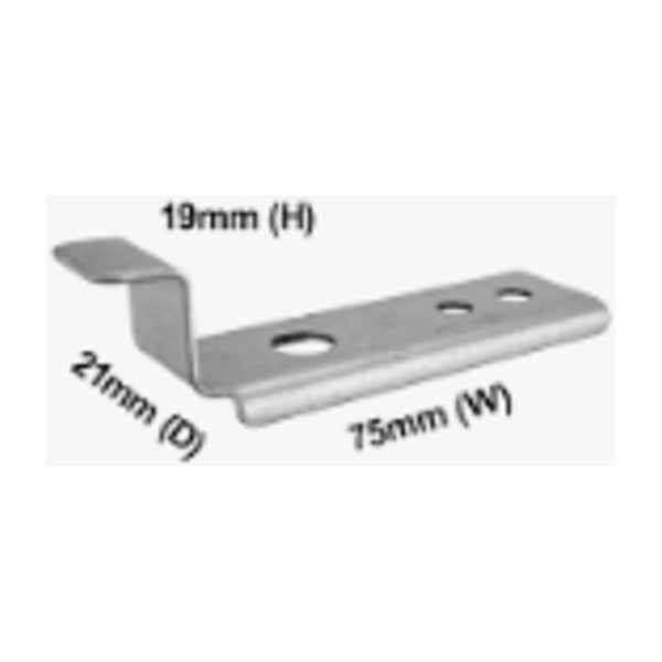 4055541686 genuine Electrolux burner box clamp for Coral and Gail gas models