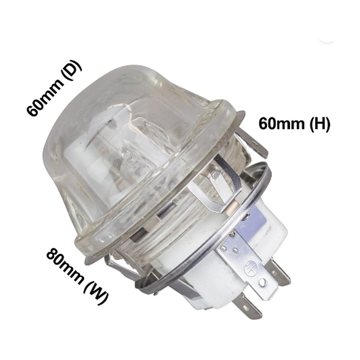 4055548806 genuine 48mm round oven lamp for Westinghouse, Chef and Electrolux ovens, view 4 view 4