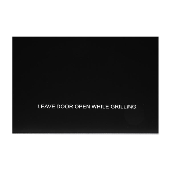 4055550018 genuine grill door inner glass for Chef and Westinghouse ovens