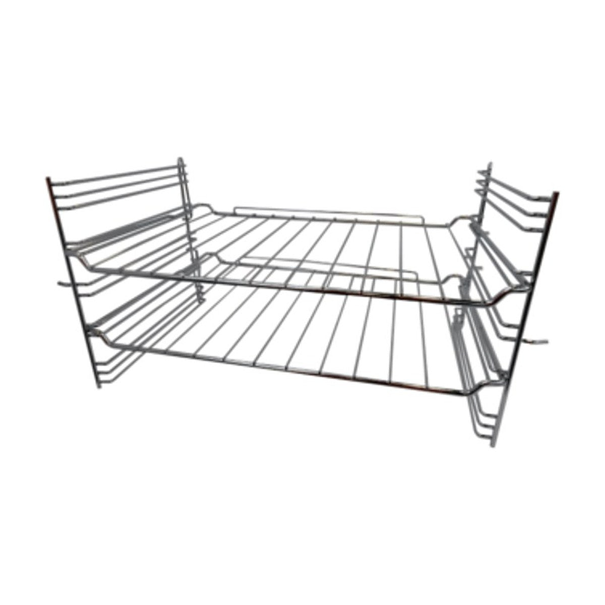 4055578001 genuine oven rack pack, 2 shelves and 2 side racks for Westinghouse and Chef ovens, view 2 view 2