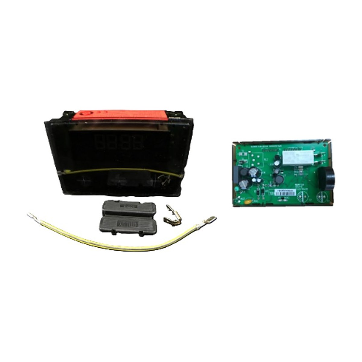4055612628 genuine 3 button oven clock timer kit for Chef, Westinghouse, Simpson, Electrolux ovens, view 3 view 3