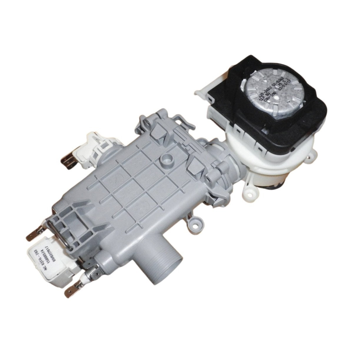 4055711180 genuine Westinghouse dishwasher heater casing with diverter 32004303, view 2 view 2