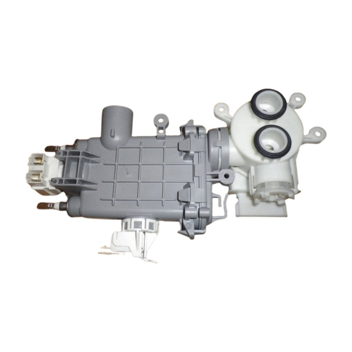4055711180 genuine Westinghouse dishwasher heater casing with diverter 32004303