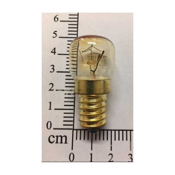 4055724688 generic 15W E14 SES oven lamp rated 300C suits Electrolux ovens