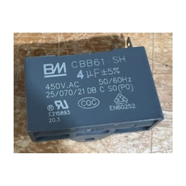 4055820064 genuine Electrolux 4uF motor capacitor