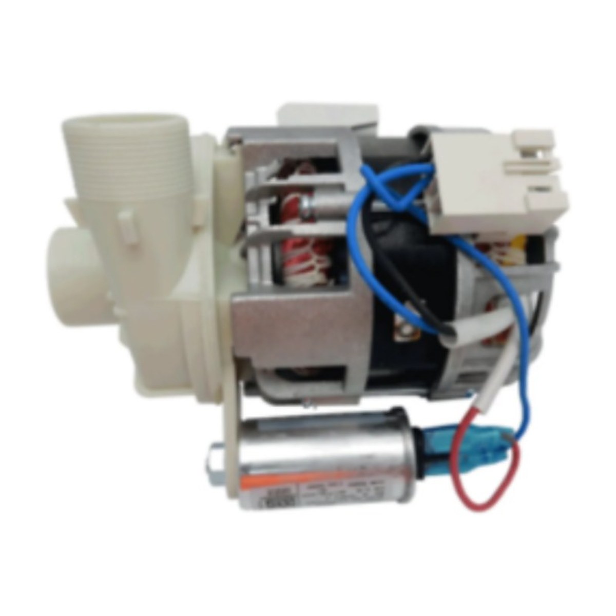 4055901138 genuine circulation wash pump for Westinghouse and Electrolux dishwashers, view 2 view 2