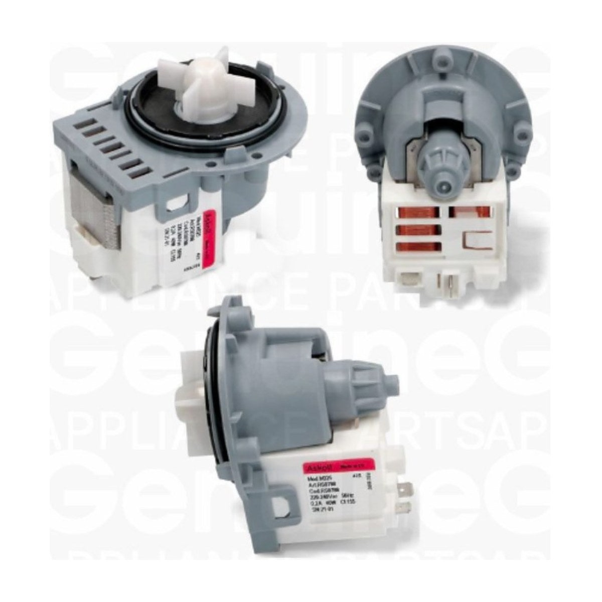 4055922019 genuine Electrolux pump and brackets assembly