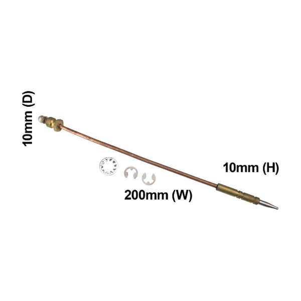 4055980140 genuine Electrolux gas burner thermocouple kit 040215K