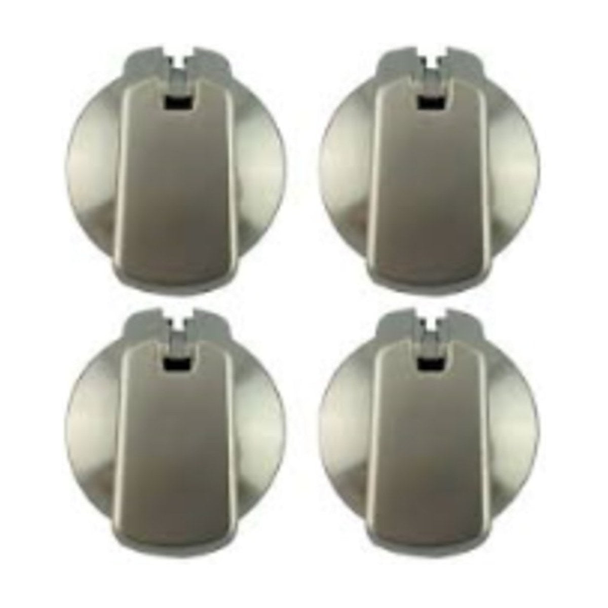 4055986626 genuine universal 40mm stainless steel finish cooktop knob kit UK-40S4, view 2 view 2