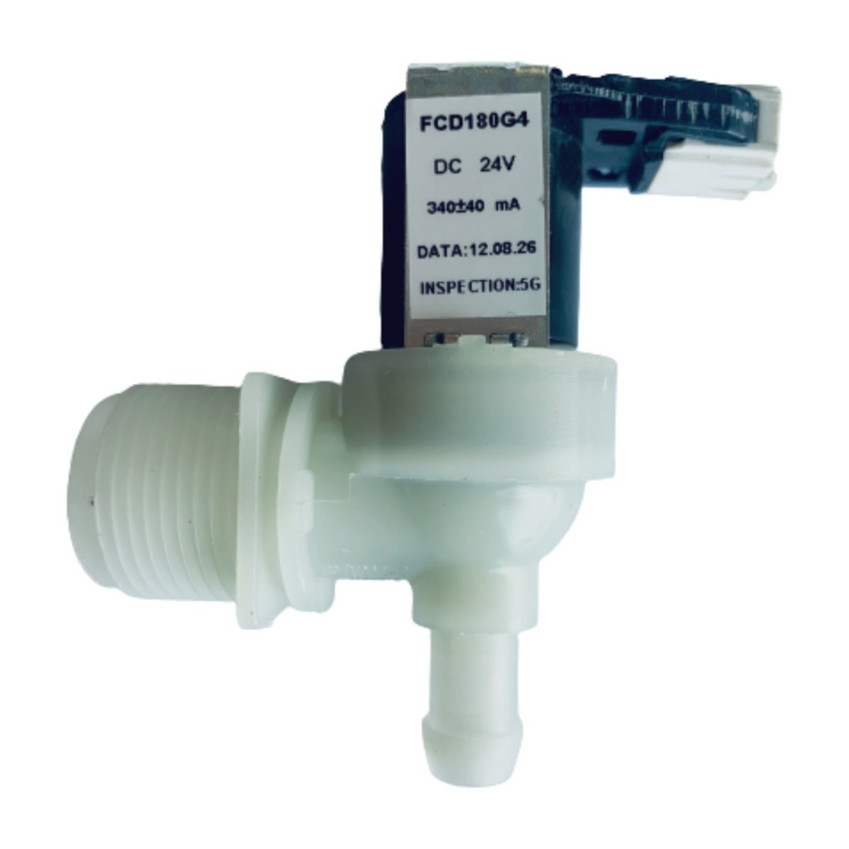 420148P genuine Fisher & Paykel 24V proportional cold water inlet valve for top load washers, view 2 view 2