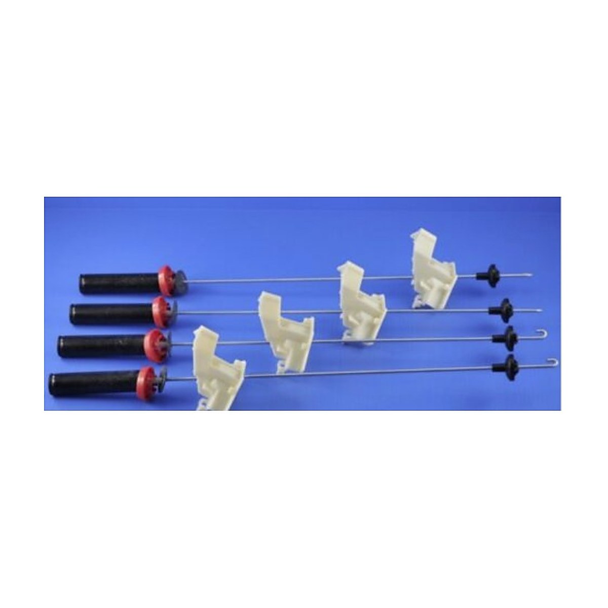 424569P genuine Fisher & Paykel washing machine suspension kit 685, pack of 4 rods, view 2 view 2