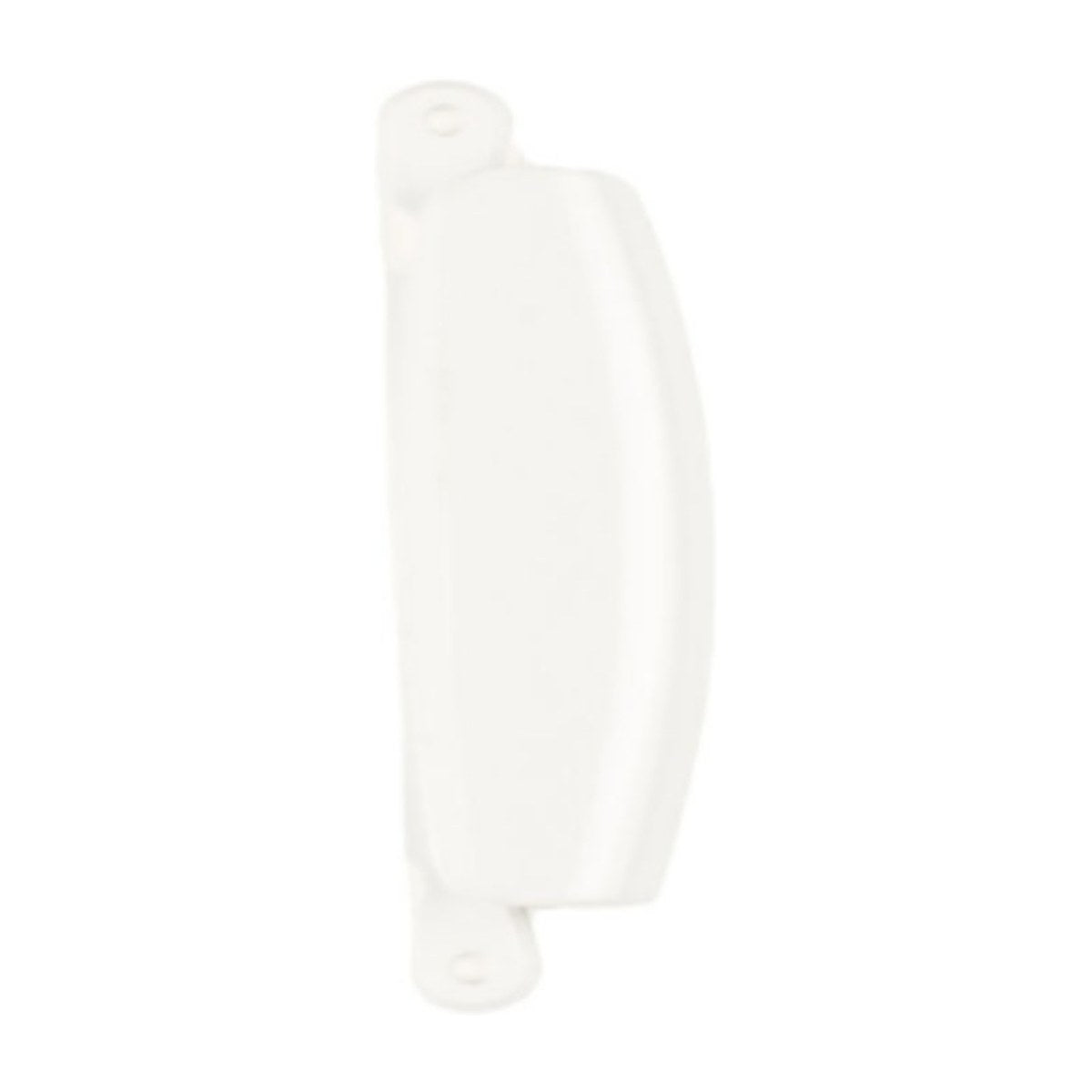 427142P genuine Fisher & Paykel dryer door hinge cover white, view 3 view 3