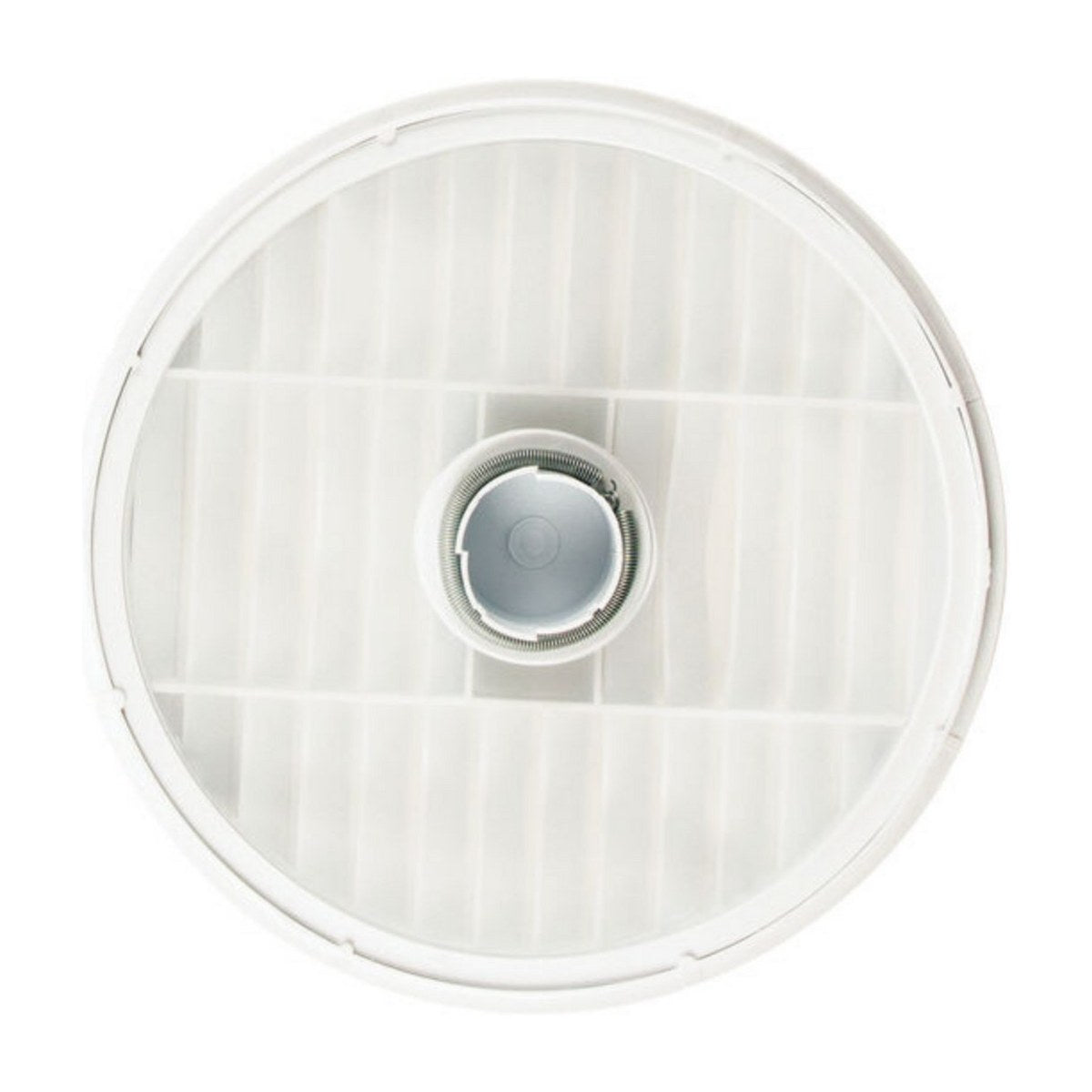 427199P genuine Fisher & Paykel white dryer door outlet grille assembly, view 2 view 2