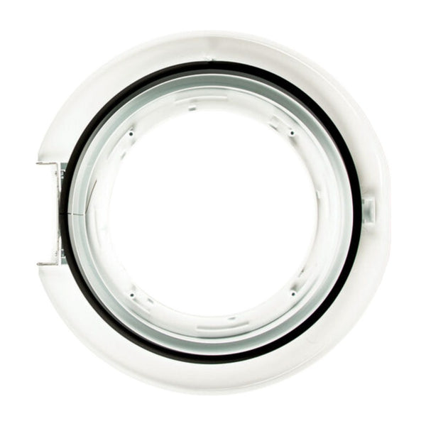 427420P genuine Fisher & Paykel white dryer door sub assembly, front vent, 427078