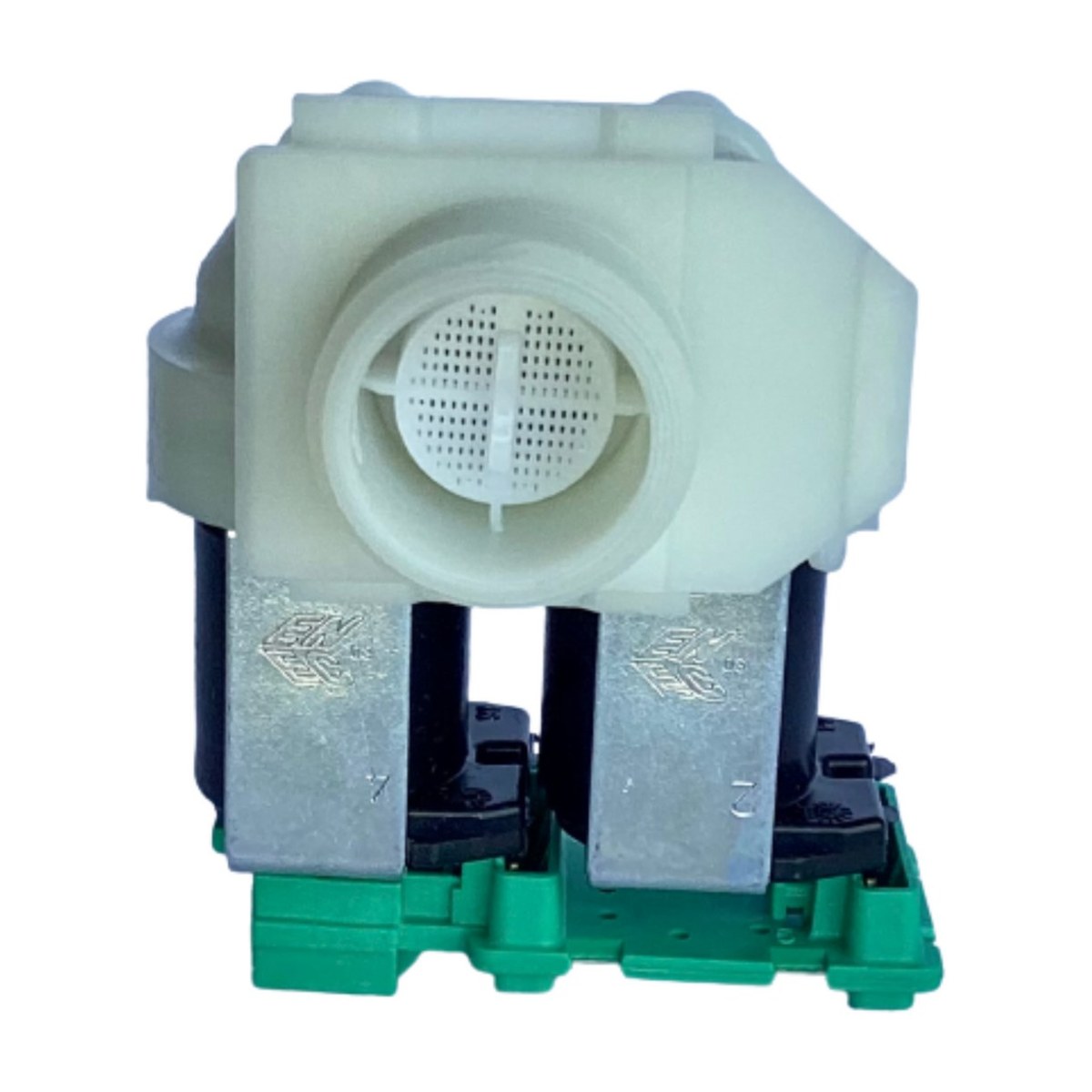 428210 dual water inlet valve 00428210 for Bosch and Indesit washing machines, view 2 view 2