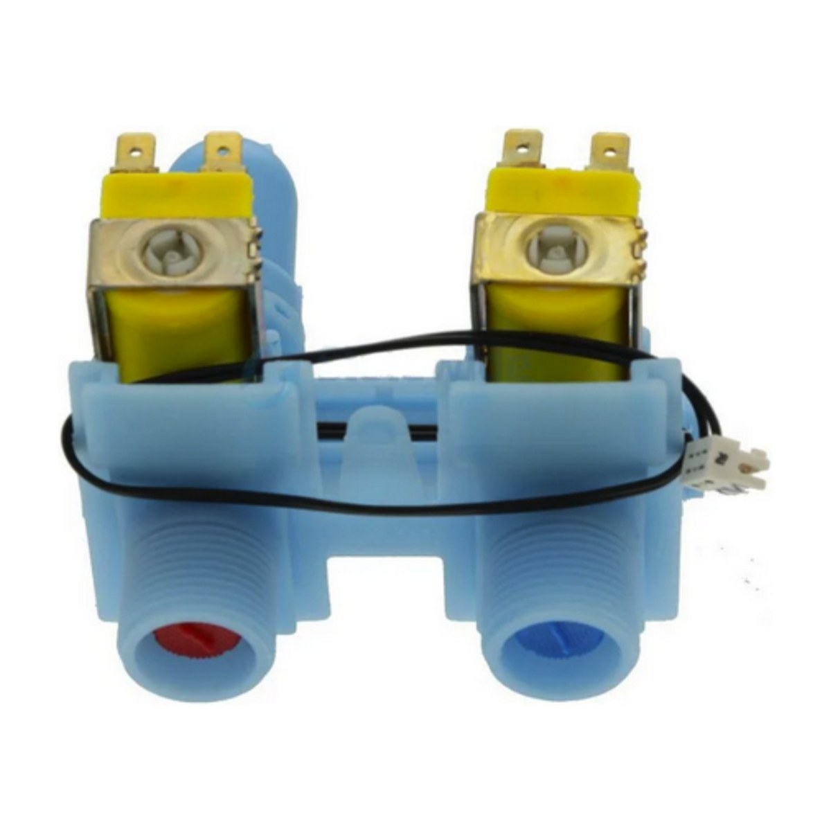 429657P genuine Fisher & Paykel dual inlet valve with sensor for top load washing machines, view 2 view 2