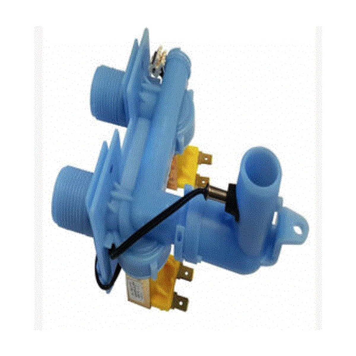 429657P genuine Fisher & Paykel dual inlet valve with sensor for top load washing machines, view 3 view 3