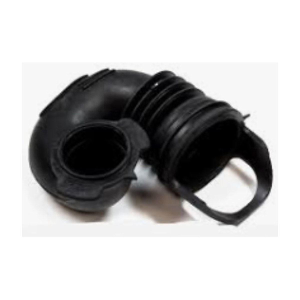 4738EN2002A genuine LG front load washing machine dispenser to tub bellows hose, view 3 view 3