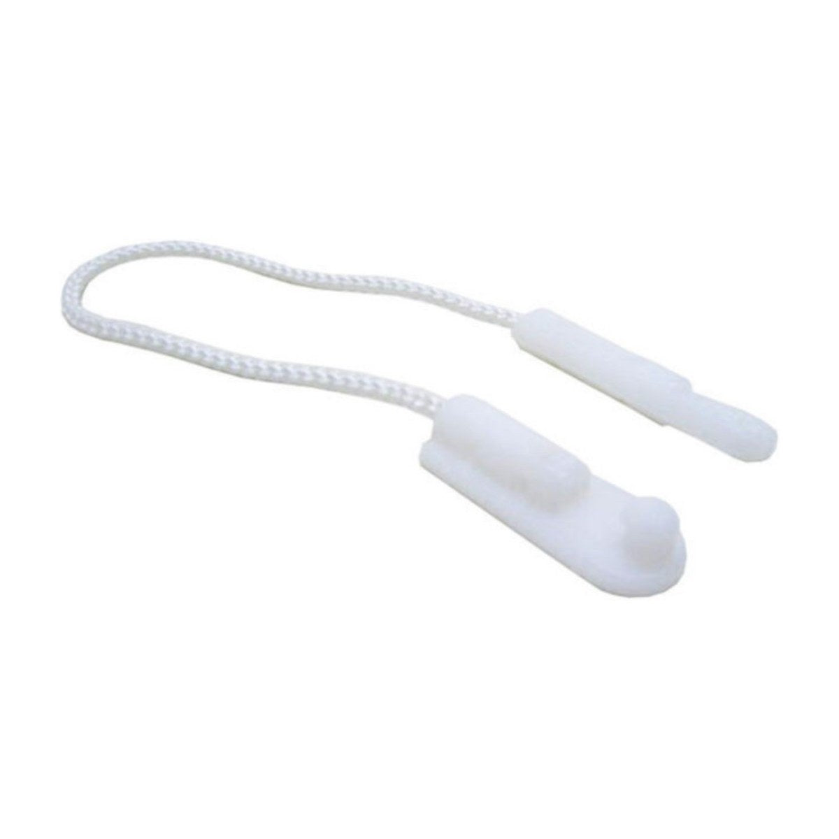 4933ED3002A genuine LG dishwasher door hinge rope connector with hook and white ends, view 2 view 2