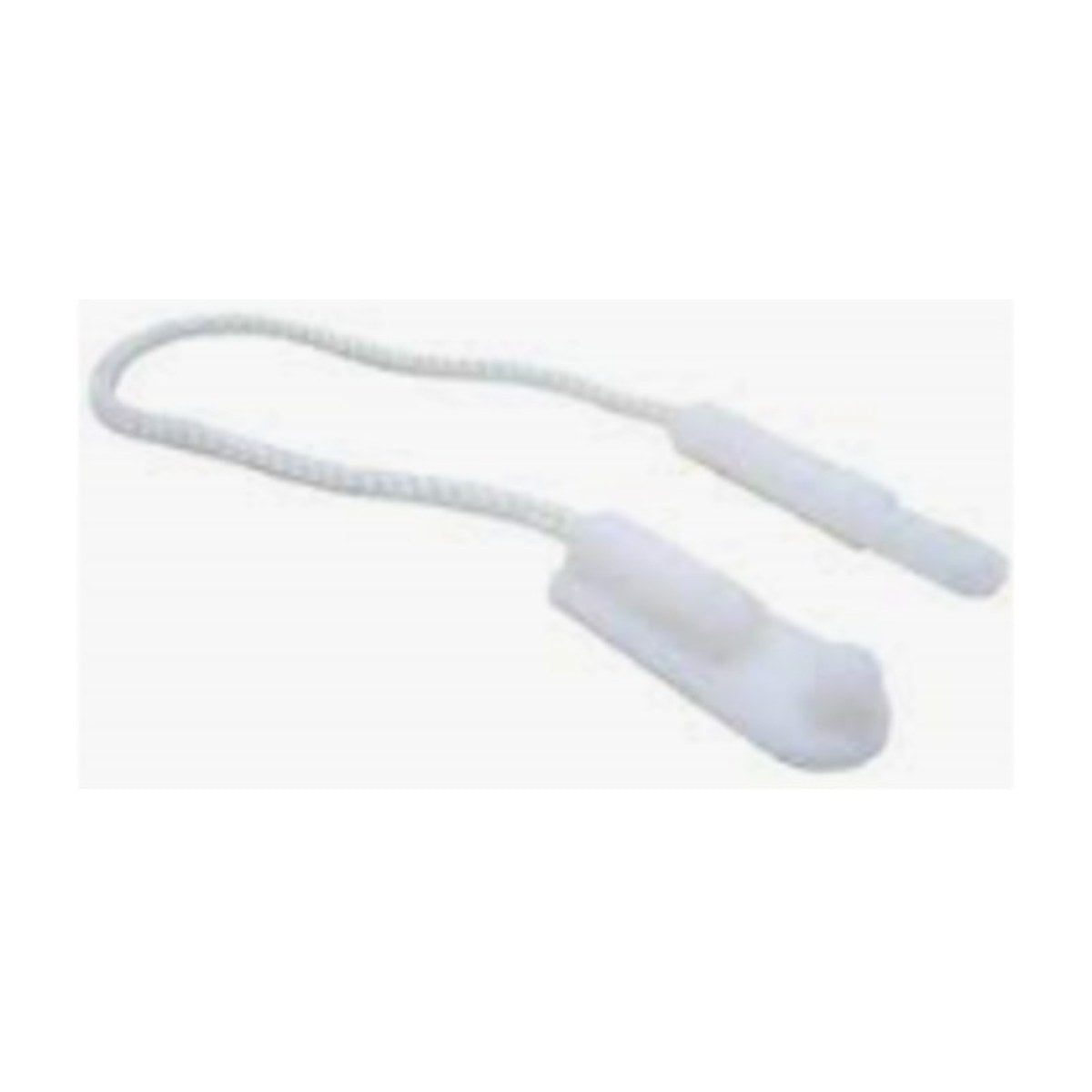 4933ED3002A genuine LG dishwasher door hinge rope connector with hook and white ends, view 3 view 3