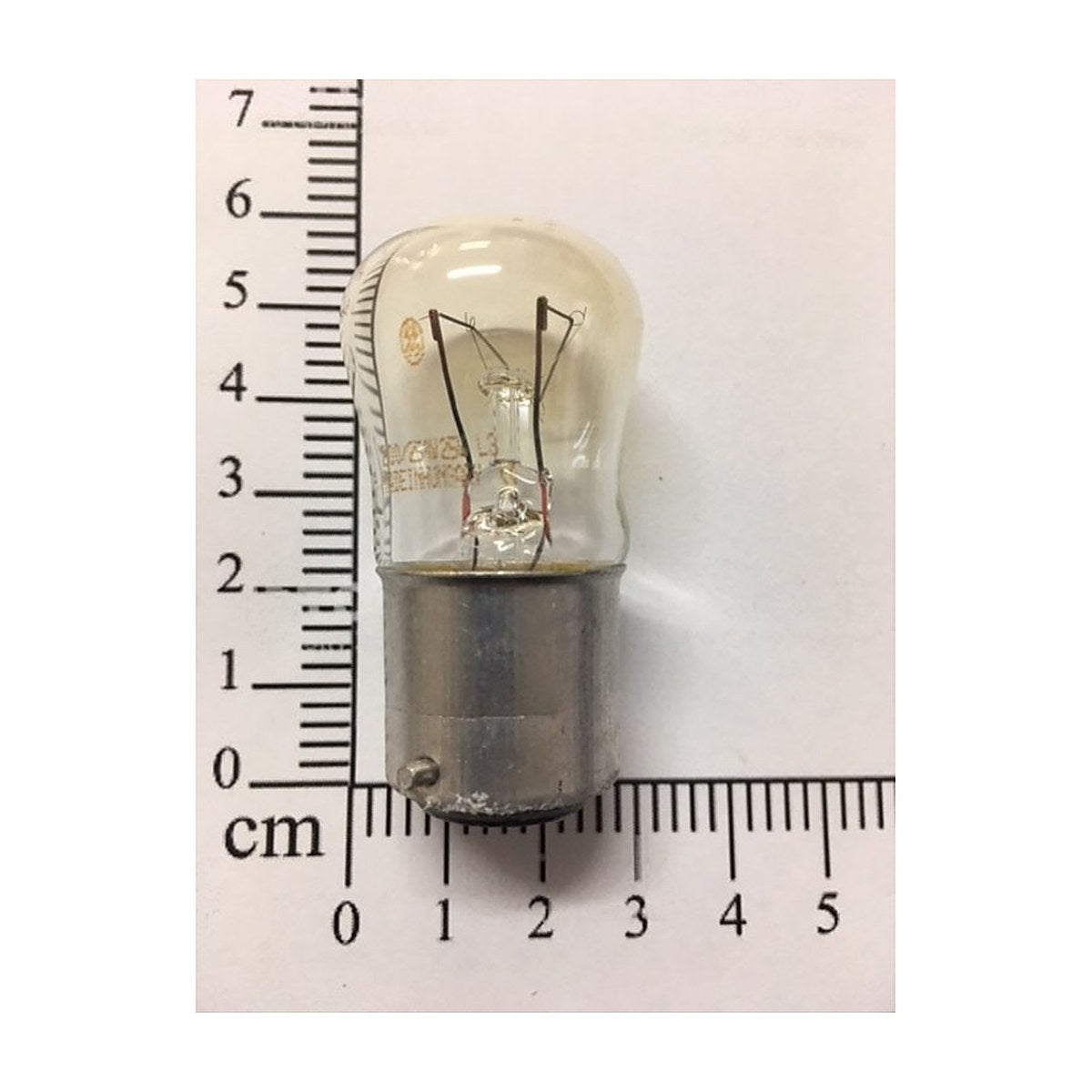50285508003 genuine Electrolux pilot lamp 25W 240V BC bayonet cap clear globe